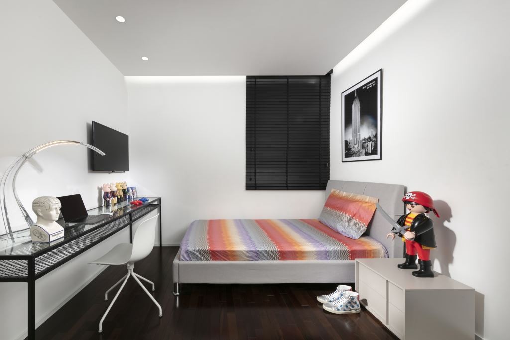 צבעוניות עדינה בחדר הבן