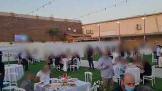 פיזור חתונה בכפר קאסם