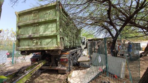 זירת התאונה