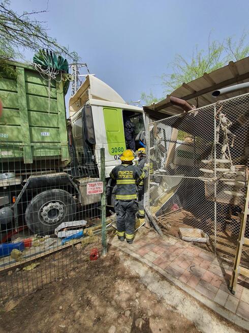 זירת התאונה