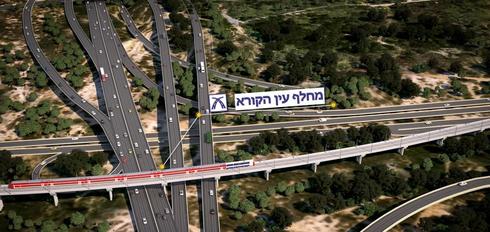גשר הרכבת הארוך ביותר בישראל סמוך לתחנת הראשונים | צילום: אגף הביצוע של רכבת ישראל ו-New age media